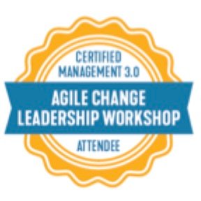 Management 3.0 Agile Change Leadership Workshop badge