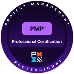 Project Management Professional (PMP)® badge